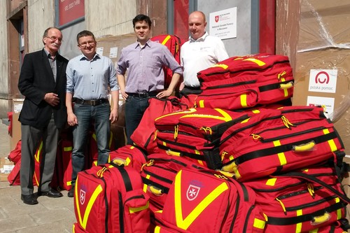 Мальтійська Служба Допомоги отримала рятувальне та навчальне обладнання від друзів з Польщу