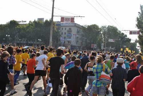 У Херсоні пройшов благодійний марафон «Пробіг з вірою в серце»