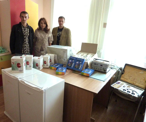 Благодійники передали медичне обладнання для дітей з особливими потребами в Будинок дитини імені Городецького